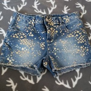 Girls justice shorts